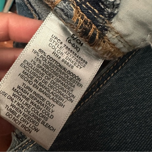 Jordache girls size 6/6X overalls - Picture 4 of 5